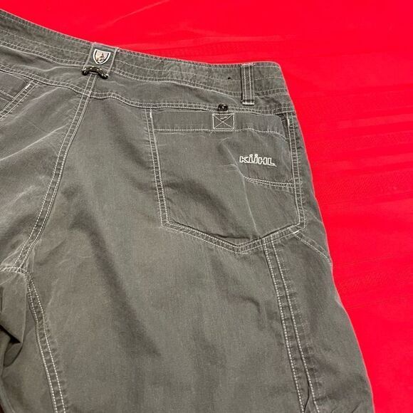 Kuhl Ramblr Dark Green Hiking Outdoor Utility Shorts Size 38 - Picture 9 of 10